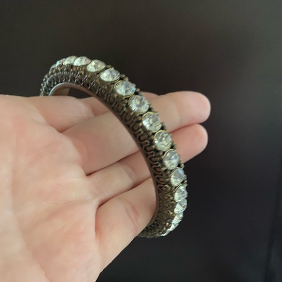 Gold braclet all diamonds 💎 - Picture 1 of 4